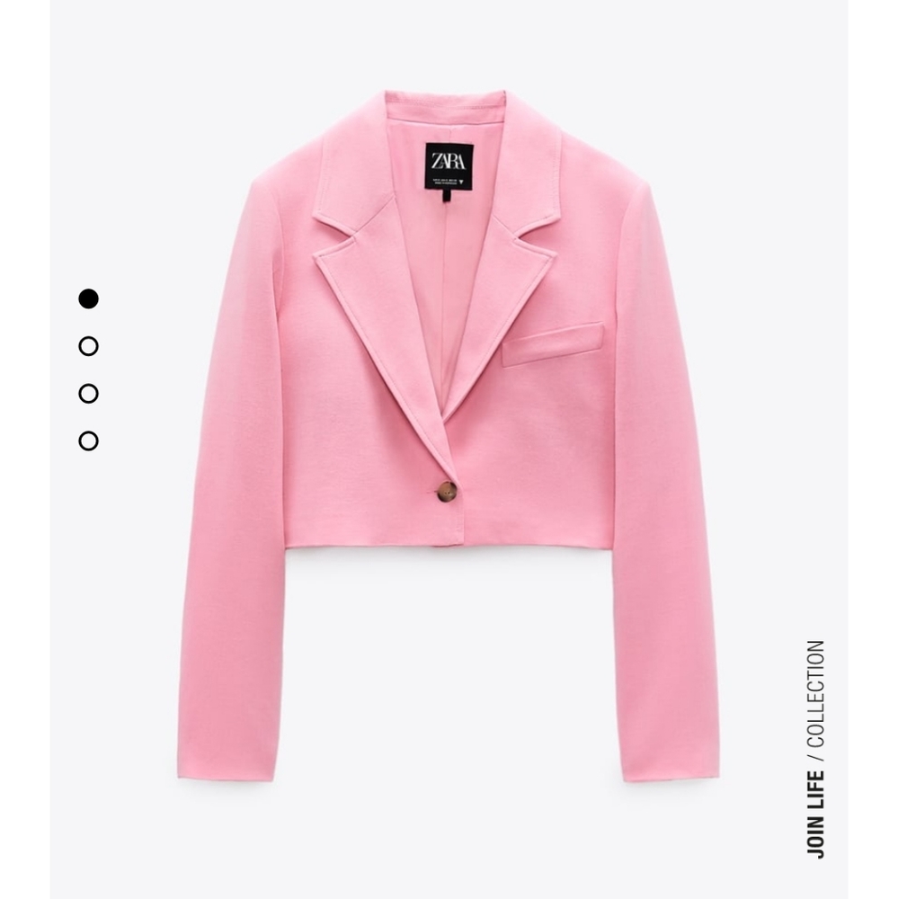 New Zara Pink Blazer